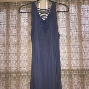 Blue summer dress